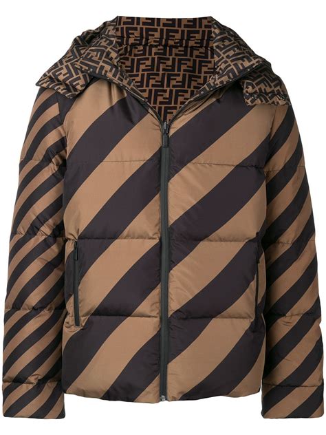 fendi men's down jacket|Fendi reversible jacket.